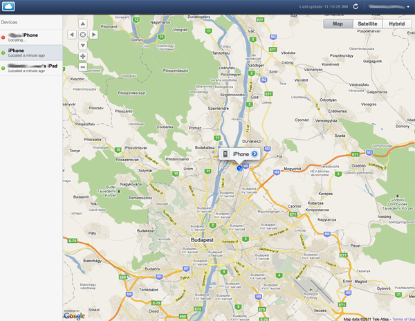 MobileMe Find My iPhone
