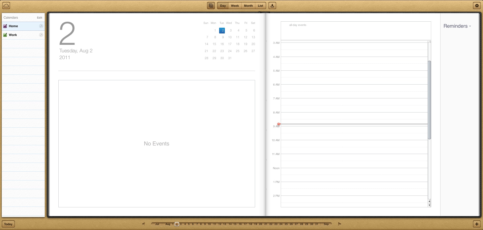 iCloud Calendar