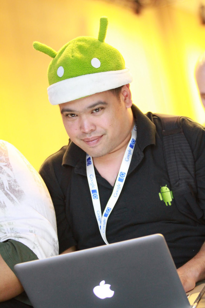 Google I/O fanatikus