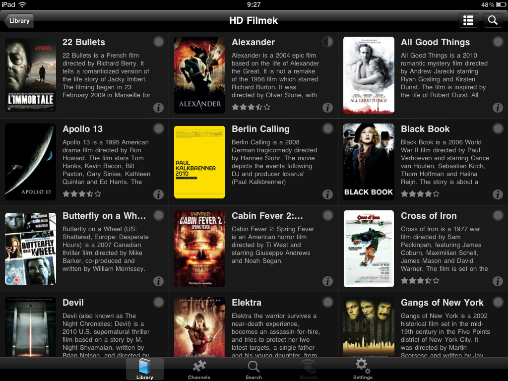 Plex iOS App