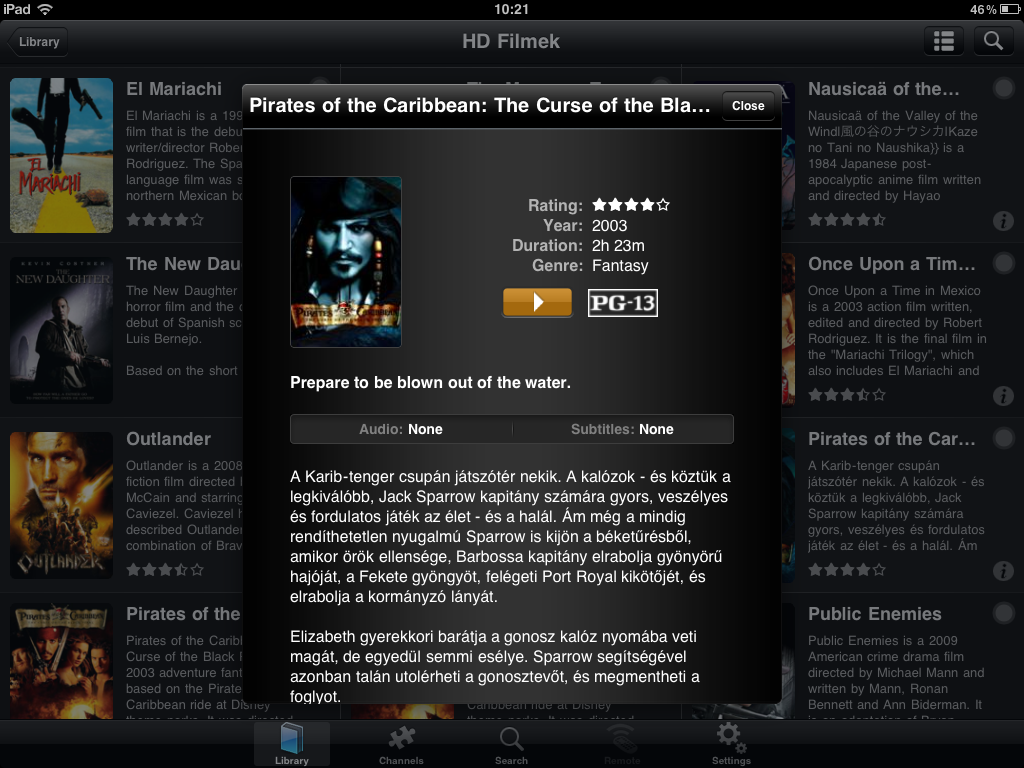 Plex iOS App