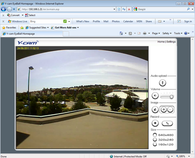 Y-cam Eyeball