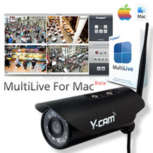 Y-cam MultiLive Mac-re is, rendelhető a Bullet Black