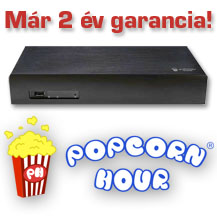 Két év garancia jár ezentúl a Popcorn Hour A-210-esekre