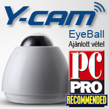 PC Pro elismers az Y-cam Eyeball-nak