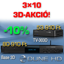 3D-s Dune HD akci!