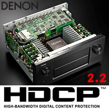 Fizets HDCP 2.2 a Denon-tl