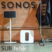 Sonos SUB – hamarosan fehrben is
