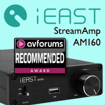 Ajnlott djat adott az avforums.com az AM160-nak!