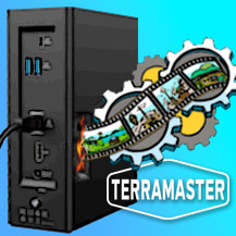 Videk transzkdolsa TerraMaster NAS-okon