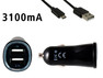 Dinic USB car charger (15,5W)