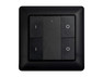 Heatit Z-Push Button 4 (matt fekete)