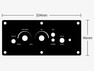 Arylic Up2Stream AMP SUB + front plate