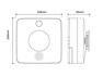 Heatit Z-Smoke2 Detector 230V (feh�r)